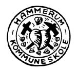 Hammerum skoles logo - det gamle herredsvåben!