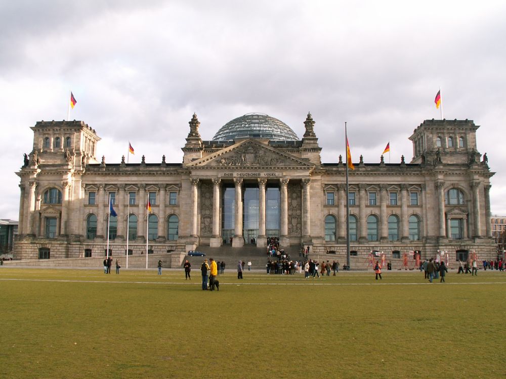 Rigsdagsbygningen i Berlin