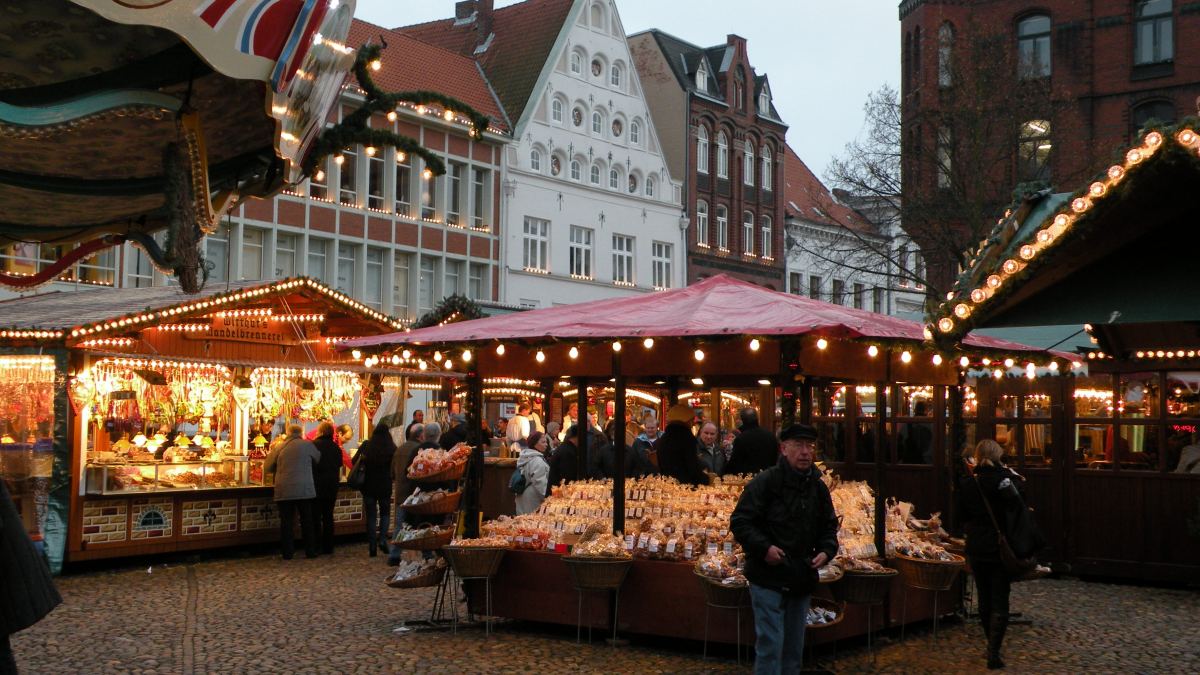 Julemarked i Lüneburg