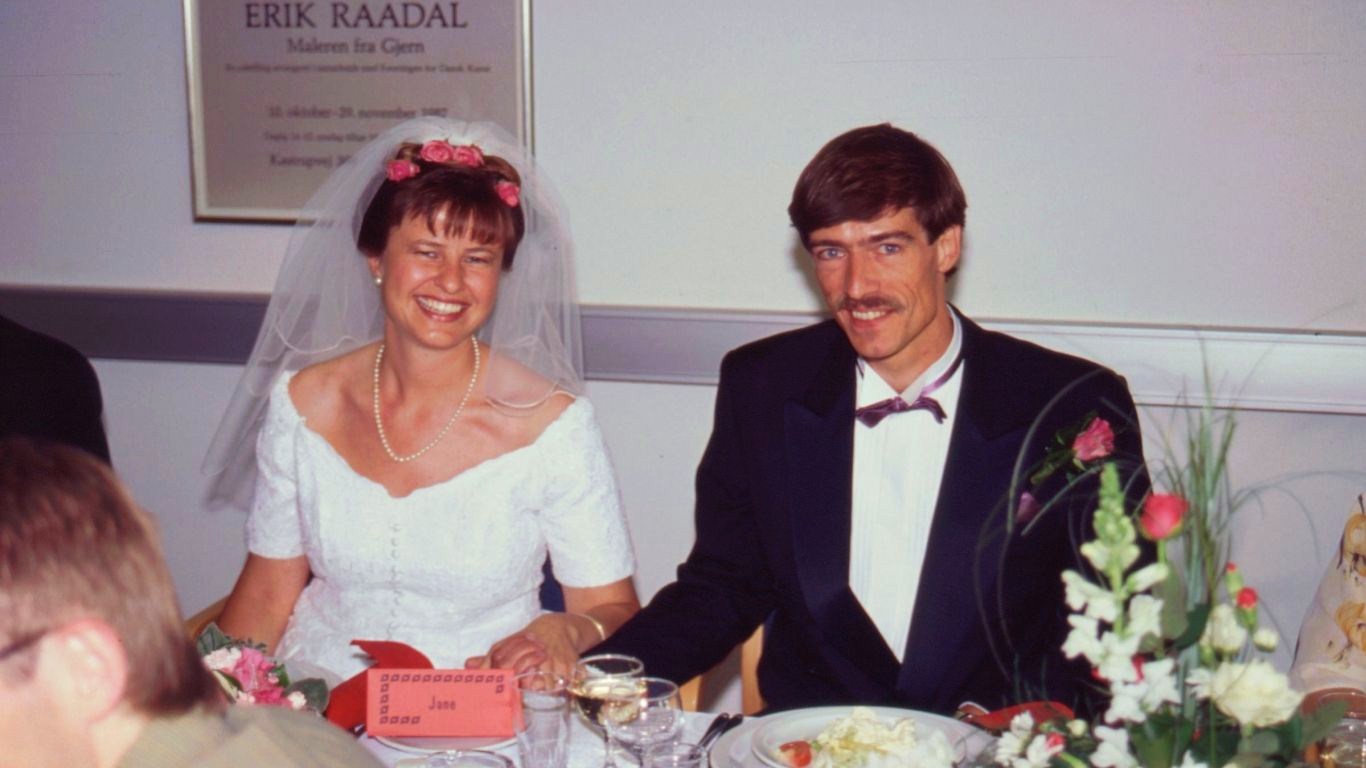 Kim og Janes bryllup 1995