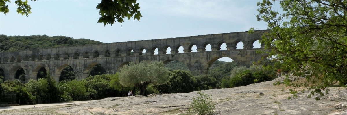 Romersk akvadukt Pont du Gard