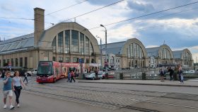 Markedshaller i Riga