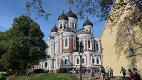 Alexander Nevsky-katedralen i Tallinn set fra øst