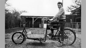 Vagn Hansen på "Long John" hos Junge 1960.