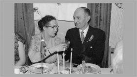 Mary og Anthon Jensens sølvbryllup 1960