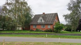Det nuværende hus i Låsby 2019