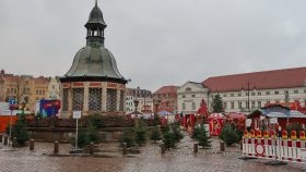 Julemarkedet på torvet i Wismar